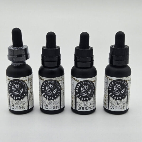 rose ranch full spectrum cbd tincture oil