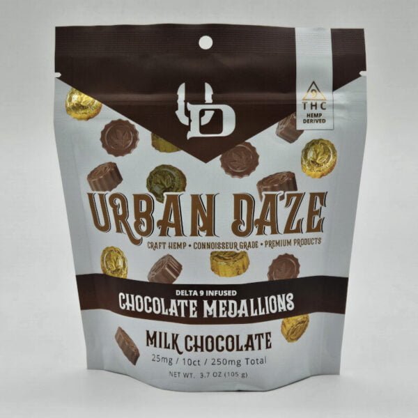 urban daze d9 chocolate milk chocolate delta 9 thc