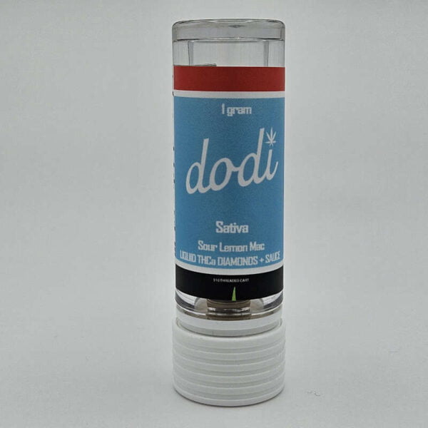 dodi 1g diamond+sauce cart sour lemon mac vape cart