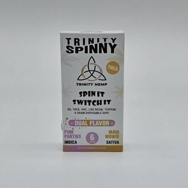 Trinity spinny thca switch disposable vape pink panties maui wowie