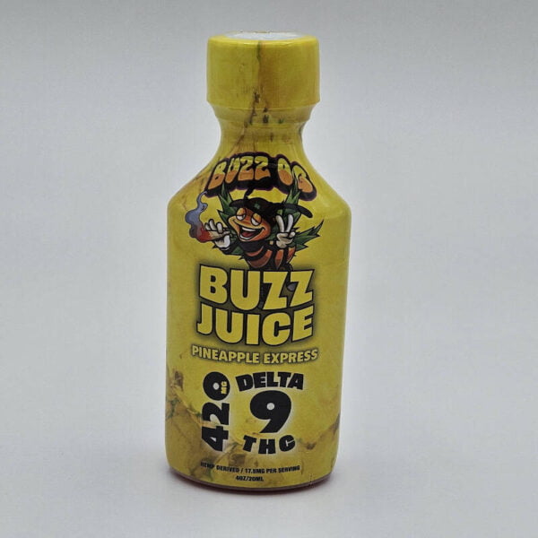 Buzz OG Delta 9 juice drink pineapple express