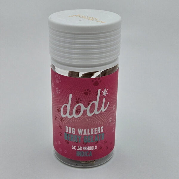 Dodi thca prerolls dog walkers 5pk berry gelato