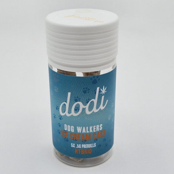 Dodi thca prerolls dog walkers 5pk ice cream cake