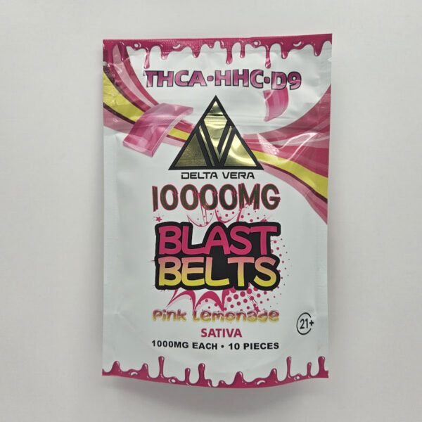 Delta Vera Blast Belts Gummies 10,000mg THC-A HHC D9