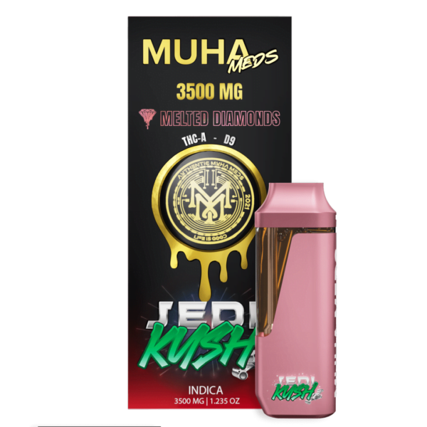 Muha Meds 3.5g Disposable Melted Diamonds Jedi Kush